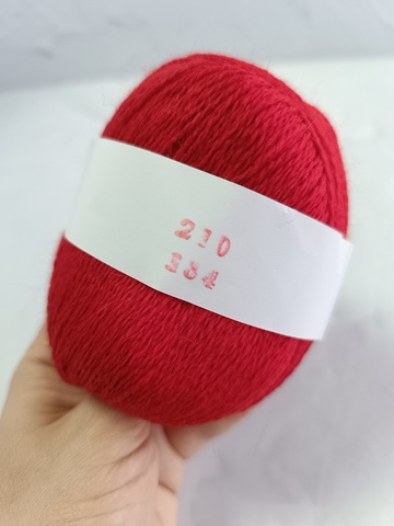 Алый, арт. 210, норка без доп. нити