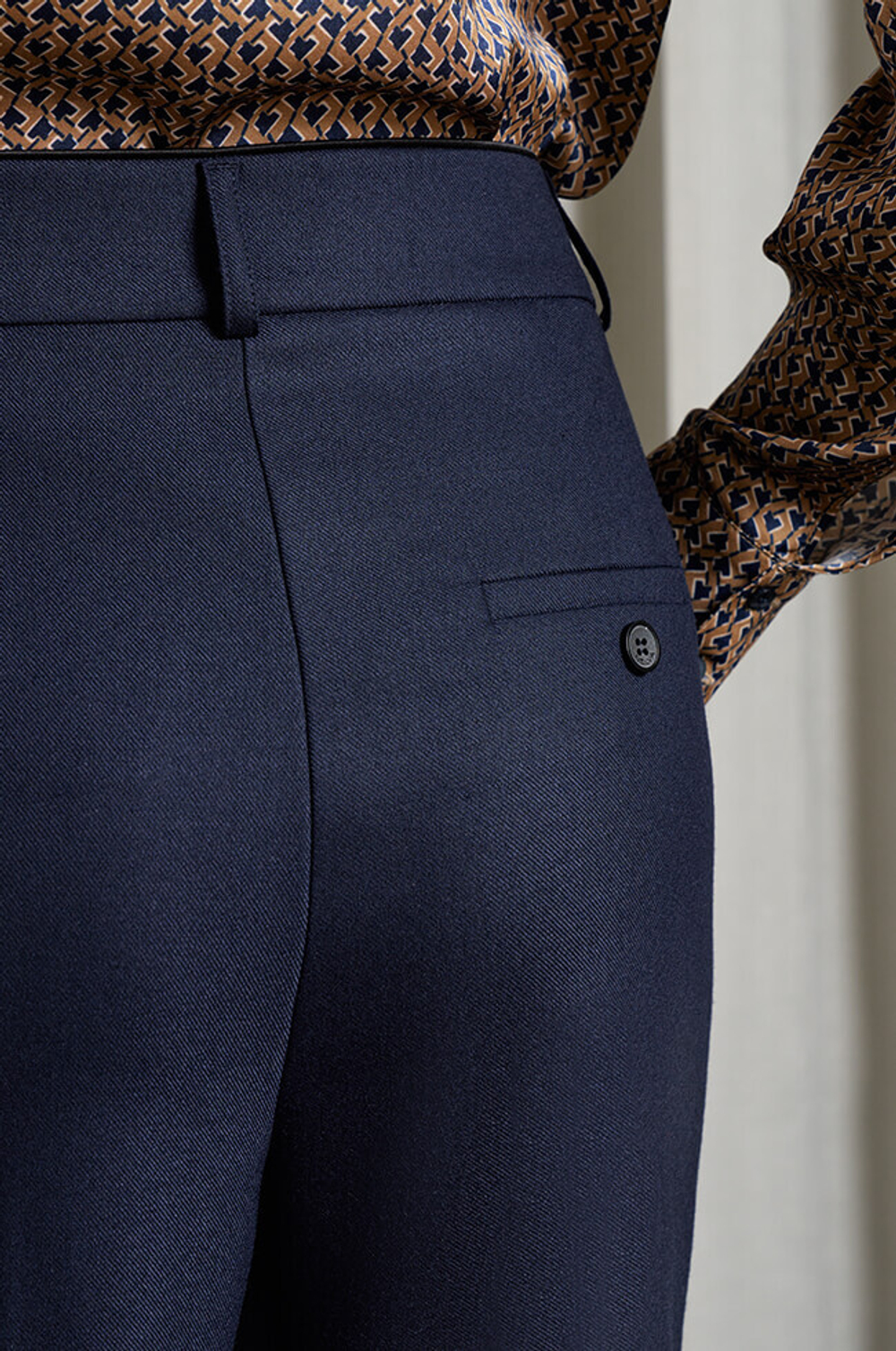 3993 Брюки женские (темно-синий)