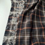 Фуле варенка коричневая клетка