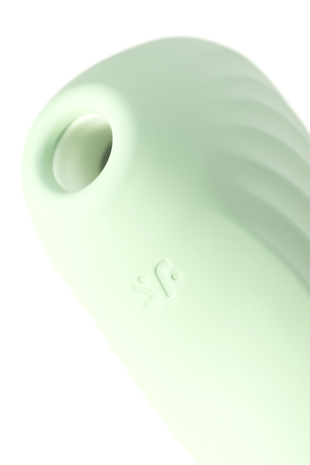 Вакуум-волновой бесконтактный стимулятор клитора Satisfyer Pearl Diver, силикон, мятный, 5 см