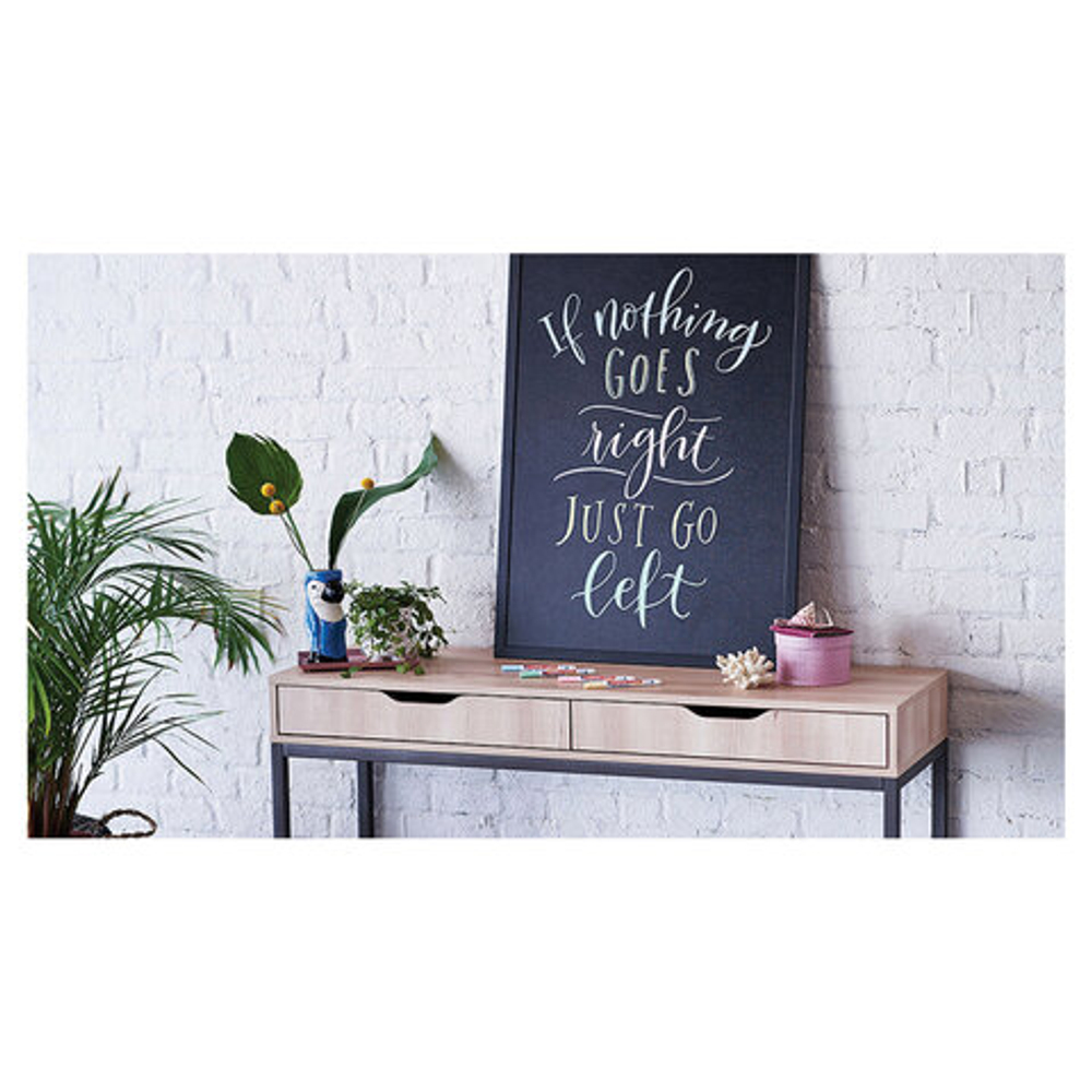 Маркер меловой EDDING 4085, 1-2 мм, БЕЛЫЙ, влагостираемый, для гладких поверхностей, Е-4085/49, E-4085/49