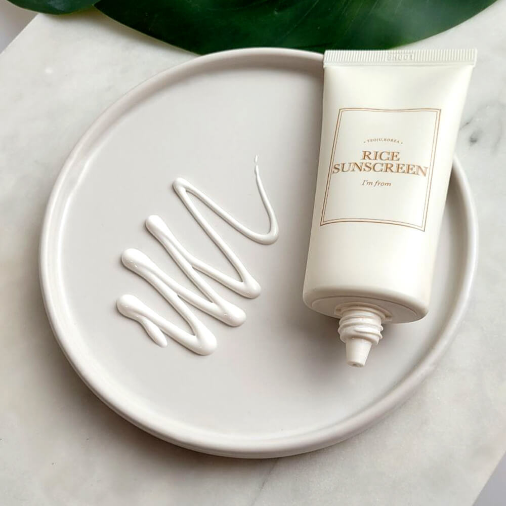 I'm From Крем солнцезащитный минеральный с рисовым экстрактом - Rice sunscreen SPF 50+ PA+++, 50мл