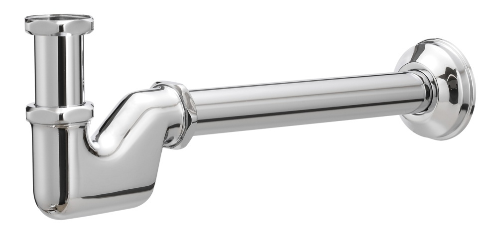 Сифон  ХРОМ металл. для биде  ViEiR  (20/1шт)