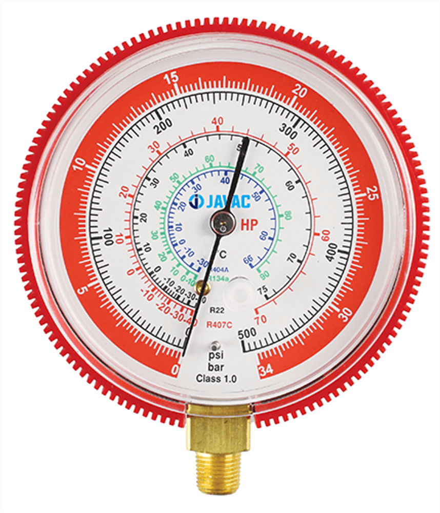 Манометр высокого давления R22, R134A, R407C, R404A