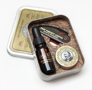 Подарочный набор Captain Fawcett Ricki Hall Booze & Baccy Grooming Survival Kit