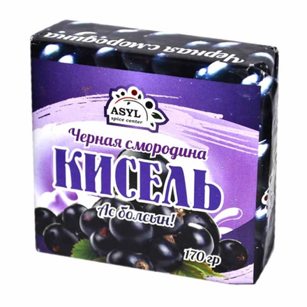 Кисель Asyl Черная смородина 170 гр