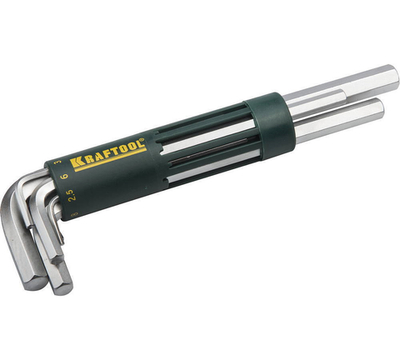 KRAFTOOL 8 шт, набор длинных имбусовых ключей (27430-2)