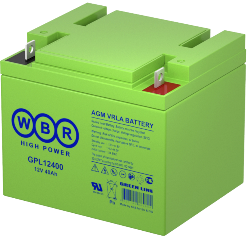 Аккумулятор  WBR GPL12400