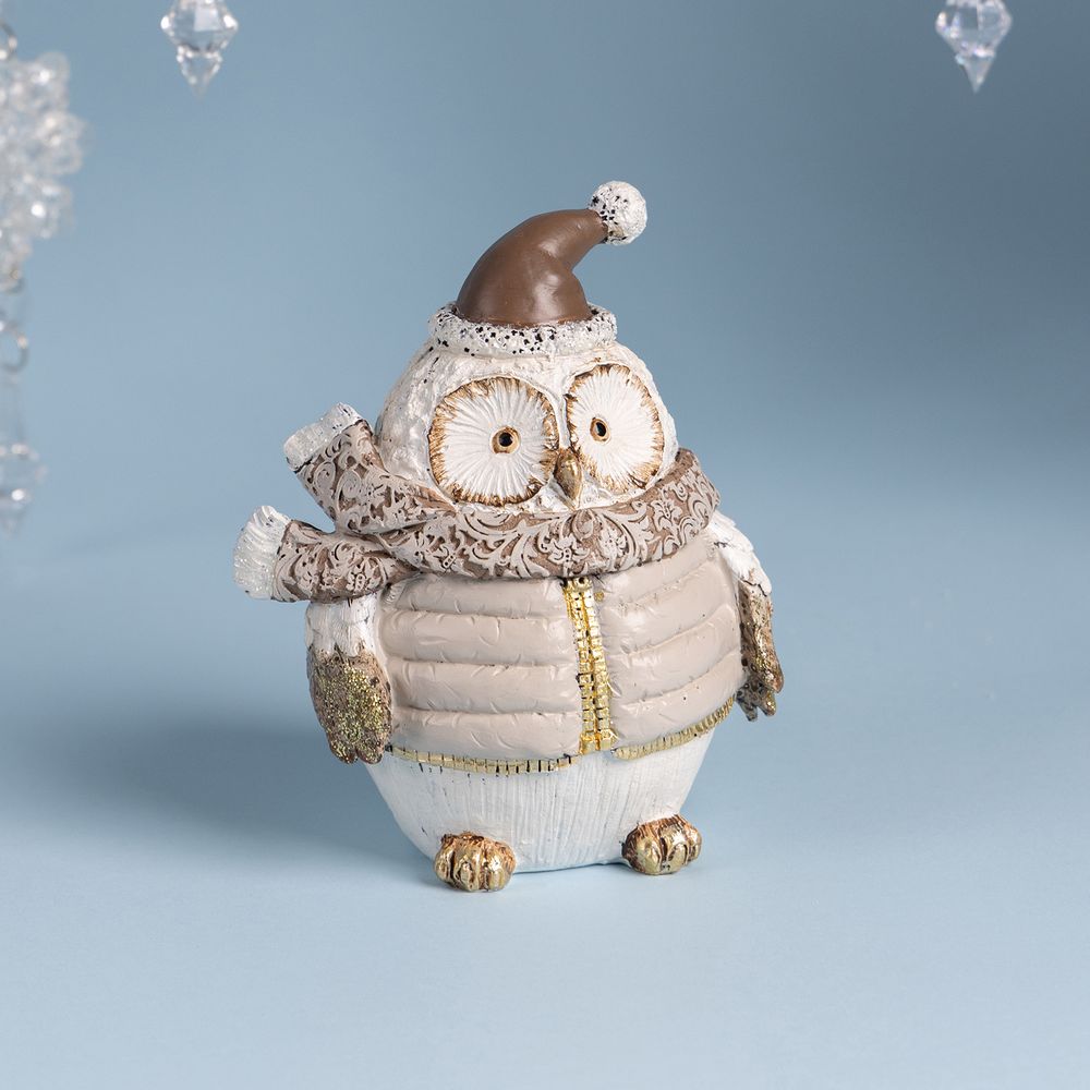 ФИГУРКА "СОВА" 12*12*16 СМ