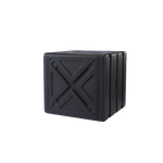 Ударопрочный пластиковый Рэковый кейс 12 юнитов KZCASE@RACK12U
