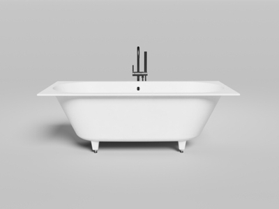 Ванна встраиваемая Salini ORNELLA AXIS 170x75 покраска по RAL полностью 103423MRF