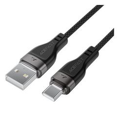 Кабель AceFast C11-04 USB-A - USB-C Magnetic Charging Data Cable 1.2 м (AF-C11-04-BK) Black