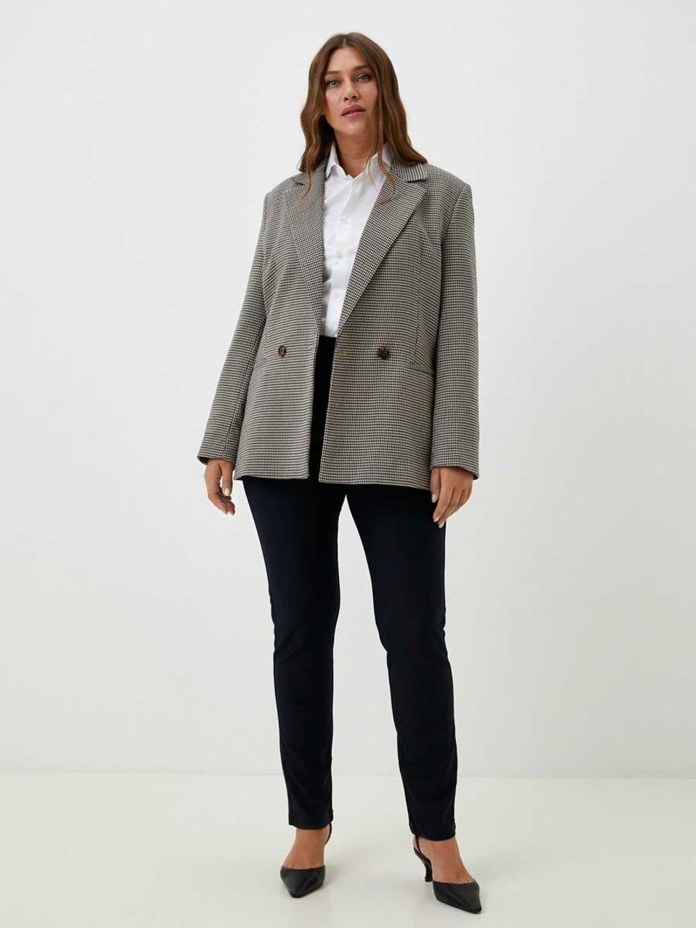 Брюки  трикотажные классические