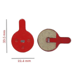 Колодки тормозные для Kugoo C1, G2 Pro, V1 и велосипедов (тип 7)