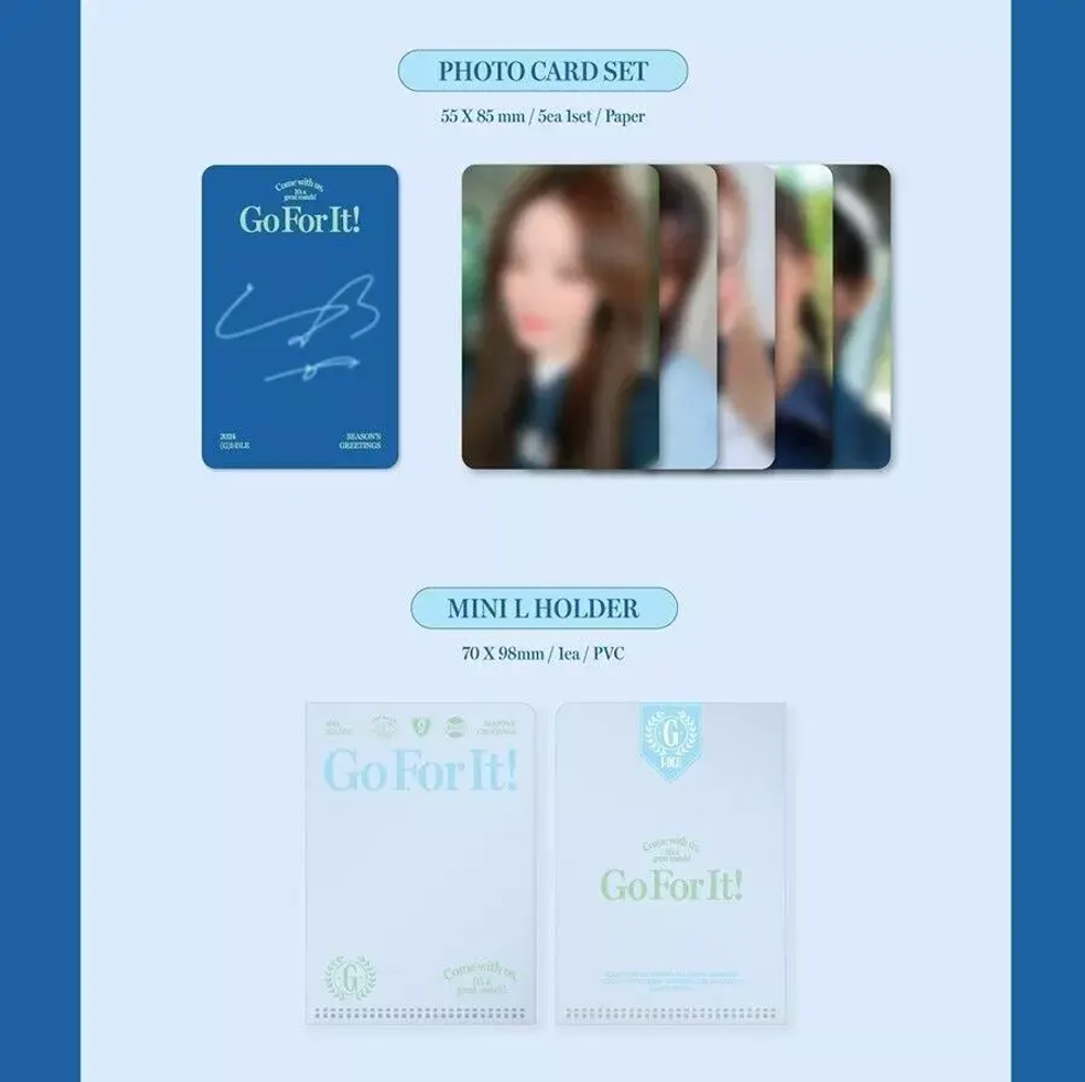 (G)I-DLE -  2024 SEASON’S GREETINGS GO FOR IT!