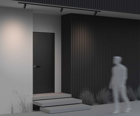 Уличный трековый светильник Maytoni Outdoor O-TR02-1-S-20WB3K