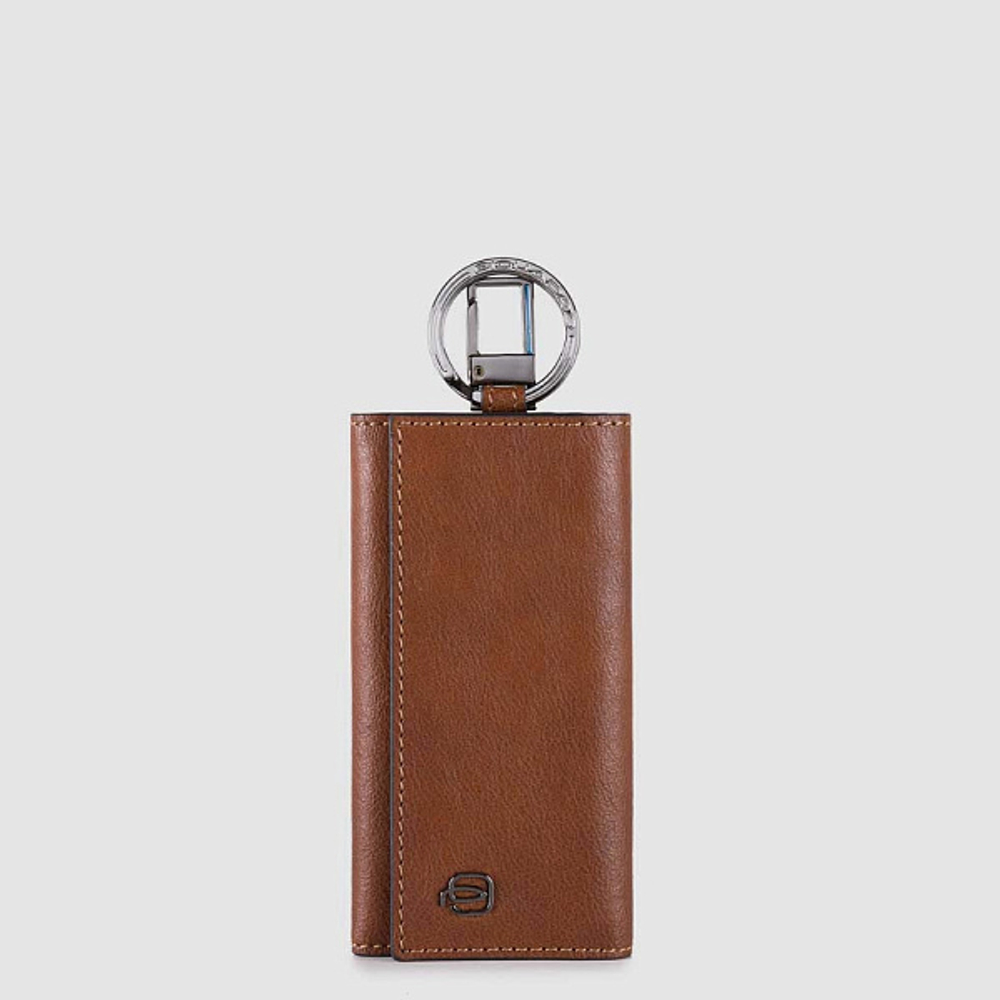 Ключница Piquadro Black Square/Tabacco