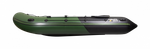 Ривьера 3800 СК слань+киль зеленый-черный (лодка ПВХ под мотор)