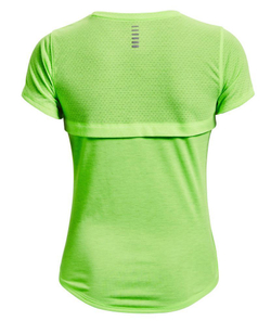 Женская теннисная футболка Under Armour Streaker Run Short Sleeve - quirky lime/reflective