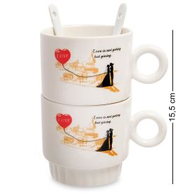 GAEM Art MUG-170/2 Набор из двух кружек «Любите и будете любимы»
