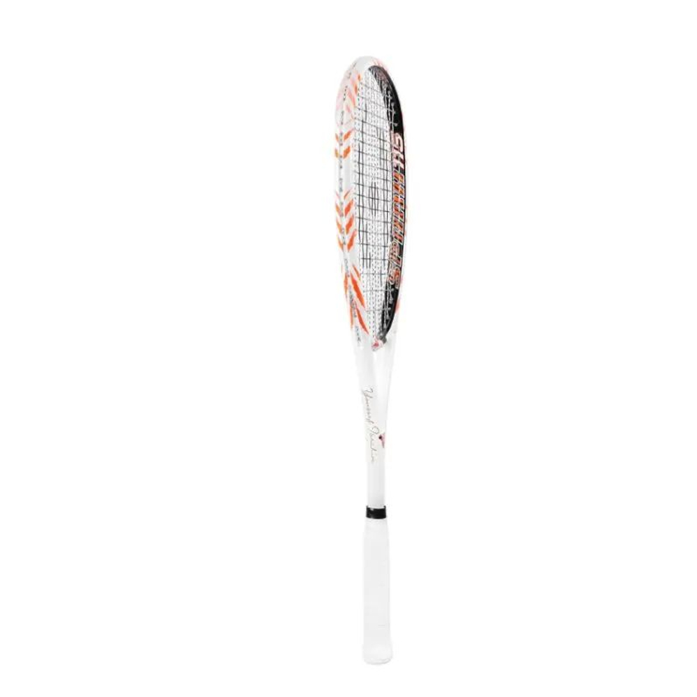 Harrow Spark 115 Custom Youssef Ibrahim, Squash Racquet, White/Black/Orange