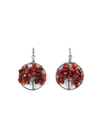 Серьги из коралла kose998-kr