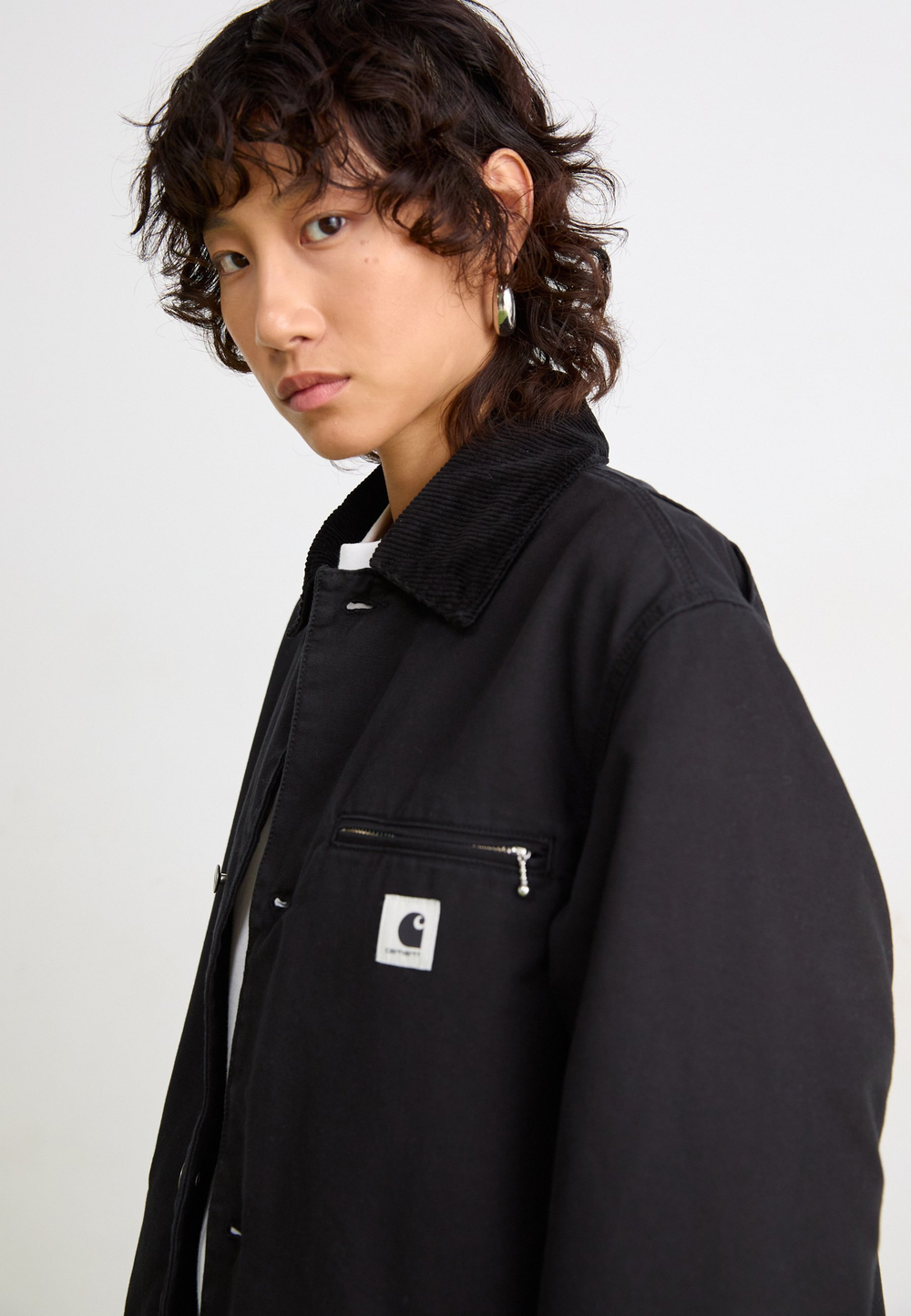 Carhartt WIP Классическое пальто - Чёрный