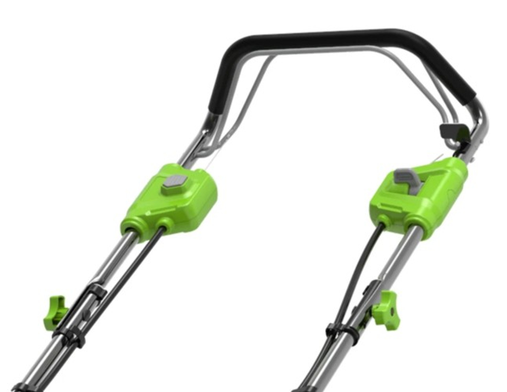 Газонокосилка аккумуляторная GREENWORKS GD40LM46SP 40V, самоходная, б/щ, АКБ 8Ач и ЗУ 2506807UH