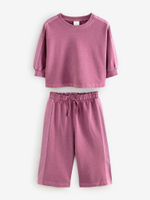 Толстовка и спортивные брюки для девочки Next 385-957, Розовый