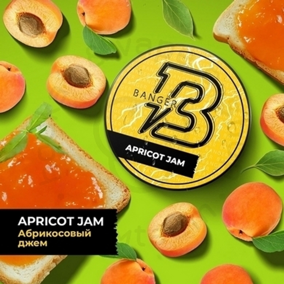Табак для кальяна Banger Apricot Jam (Абрикосовый Джем) 25 гр.
