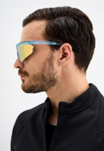 Спортивные очки AVEO Iride DUO / Fade Azure / Gold Mirror Lens