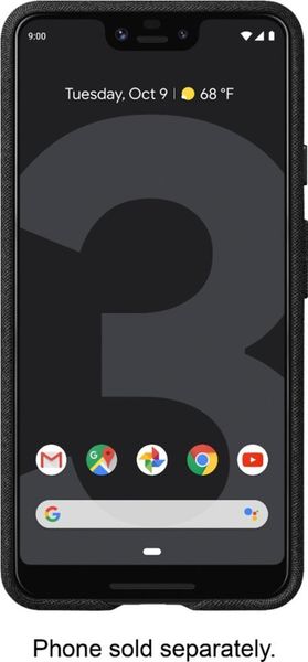 Чехол Google Pixel 3 XL Case Fabric Carbon (Black, Черный)