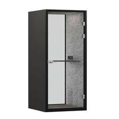 SoundCube RV UNO з/с-стекло SDC-1.0-GL Антрацит/Зимний Лес/Антрацит/Прозрачный/Серый 1041*1070*2278