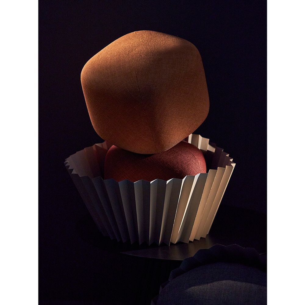 Пуф Trøffel, красный