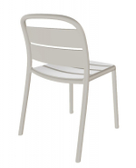 Стул пластиковый Papatya Balat-S, светло-серый