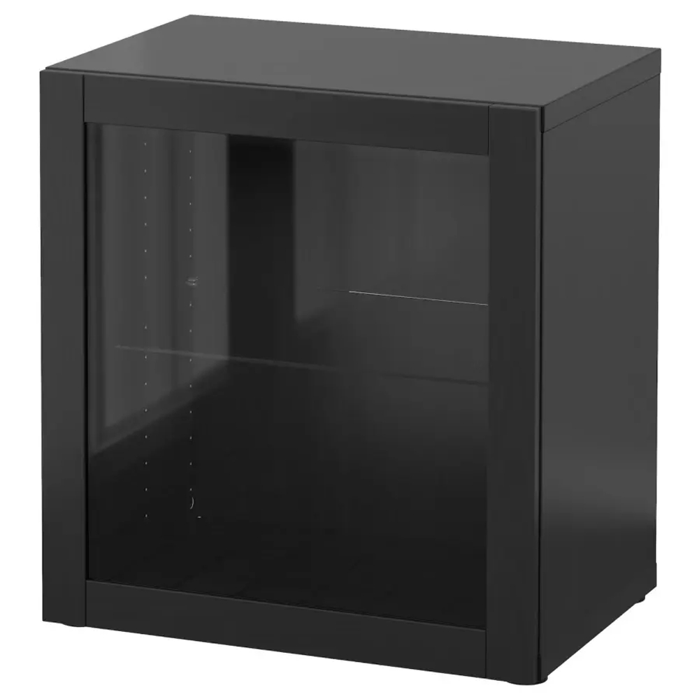 Шкаф - IKEA BESTÅ/BESTA/ БЕСТО ИКЕА, 60x40x64 см, черный