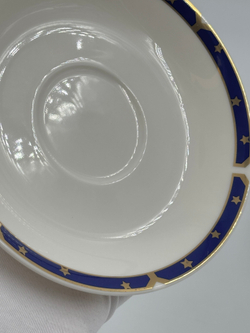 Чайная пара Yves Saint Laurent by Yamaka (трещина)