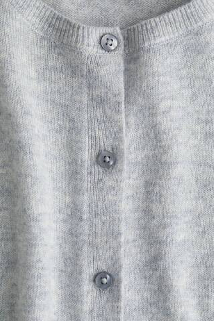 H&M Кардиган из смеси кашемира, светло-серый