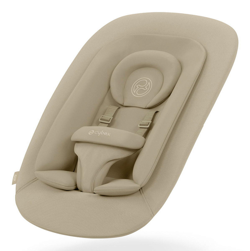 Стульчик для кормления Cybex Lemo 4 в 1 с мягкими чехлами Comfort Inlay All White/Suede Grey
