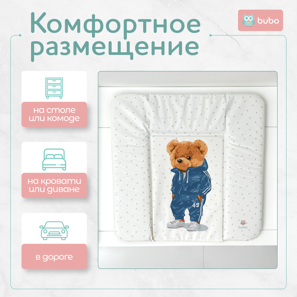 Матрас для пеленания BUBO BABY "SKY" 75x72 сантиметра