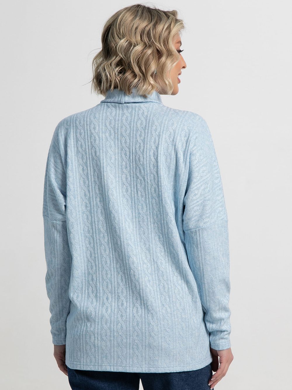 Джемпер Нива (голубой) Б15162-1М LT Collection