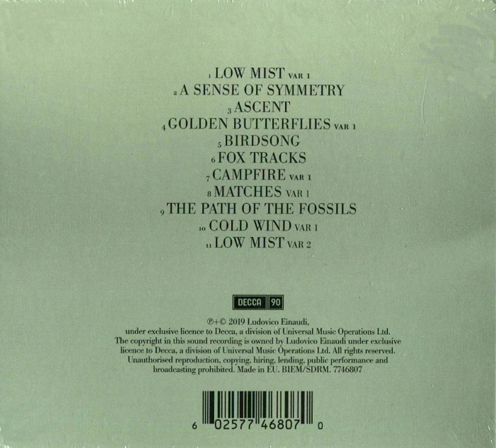Ludovico Einaudi / Seven Days Walking (Day Two)(CD)