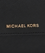 Кожаная сумка-мессенджер/кошелек Michael Kors - черный(32R4GJ6C9L)