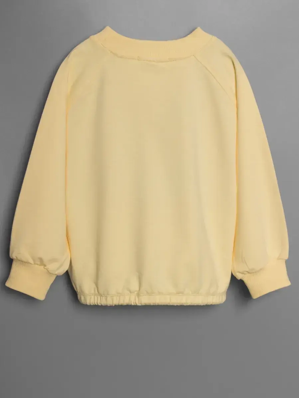 Свитшот для девочки осенний с завязками