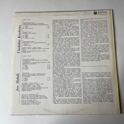 Винтажная виниловая пластинка LP Vladislav Kozderka, Jan Slabak, G. Torelli, G. P. Telemann, H. Purcell (Чехословакия 1978)