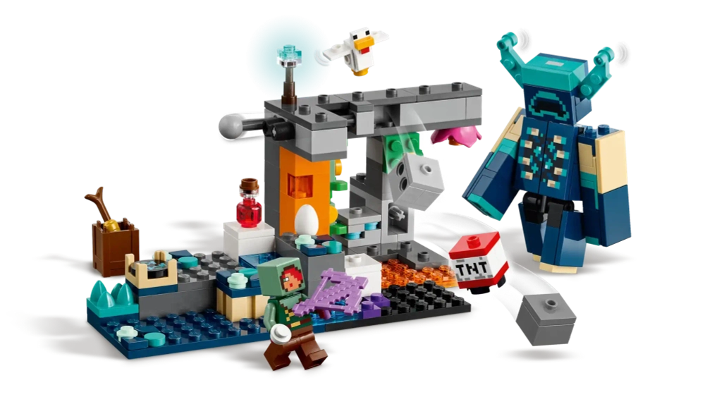 Конструктор LEGO Minecraft 21274 Встреча с начальником тюрьмы