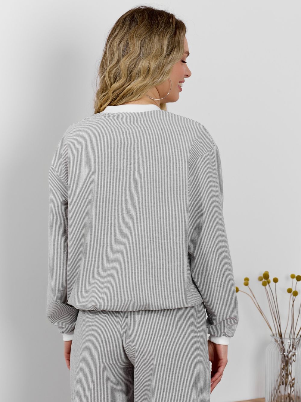Бомбер Эйра-6 Виотекс СЕРАЯ ПОЛОСА