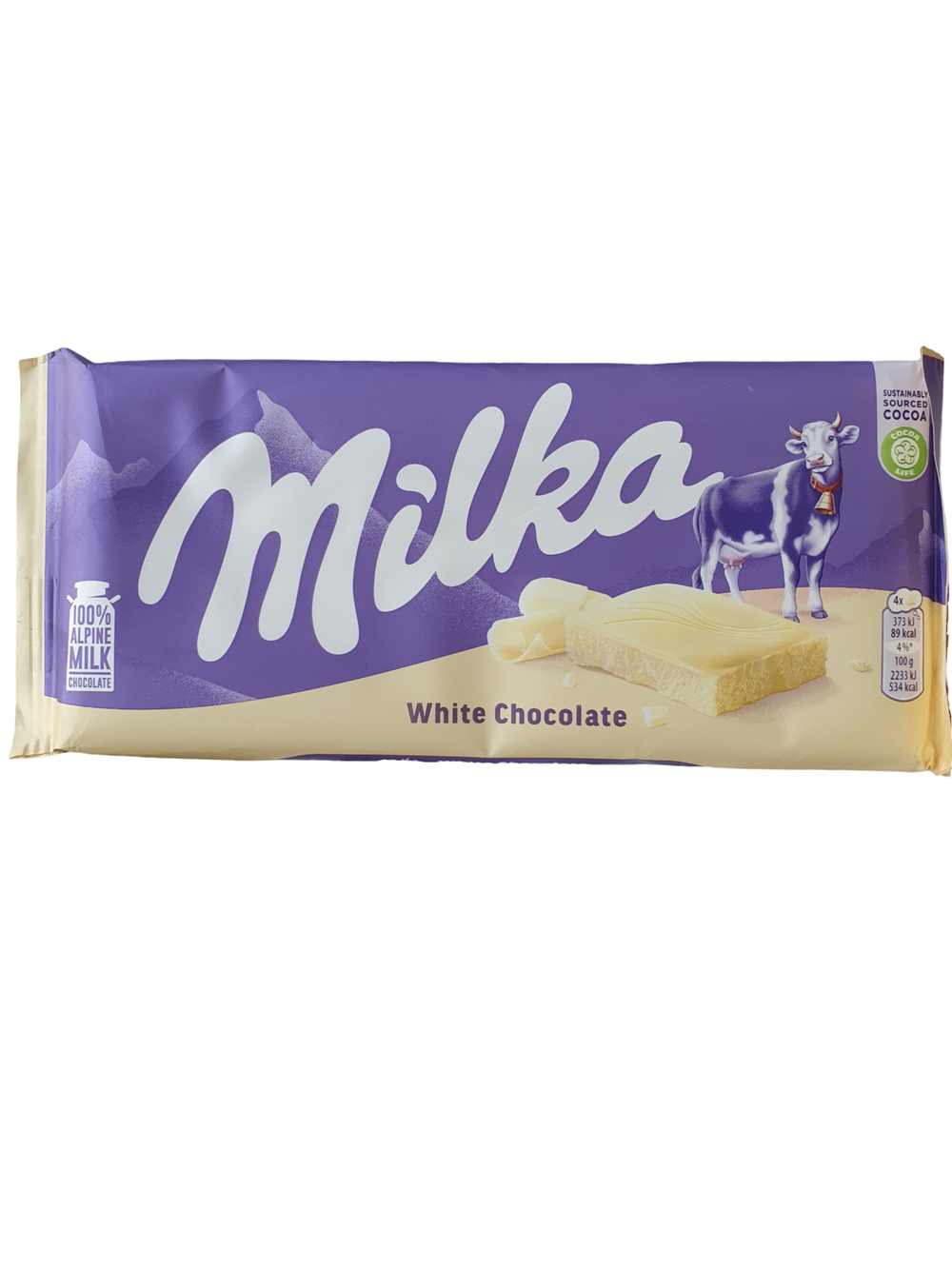 Шоколад Milka White, 100г