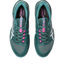 Мужские кроссовки теннисные Asics Solution Speed FF 4 Clay - dark neptune/white