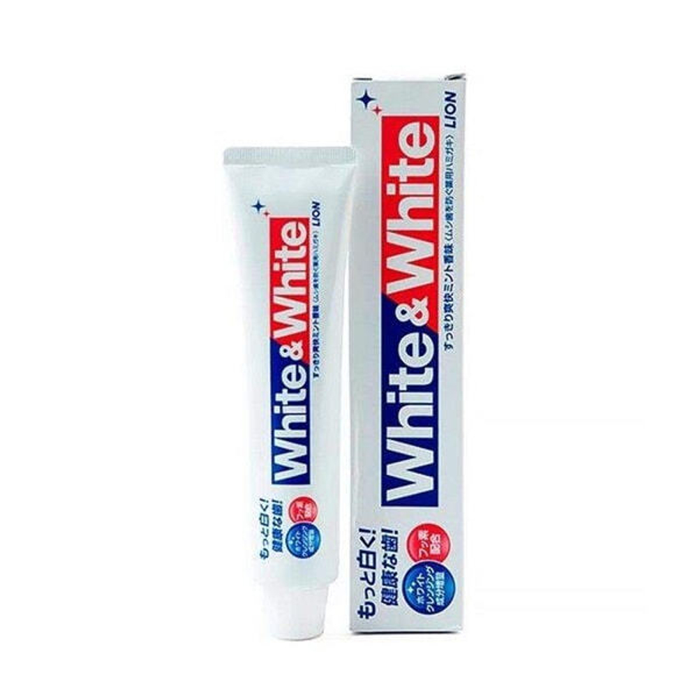 Зубная паста Lion White & White 150 гр